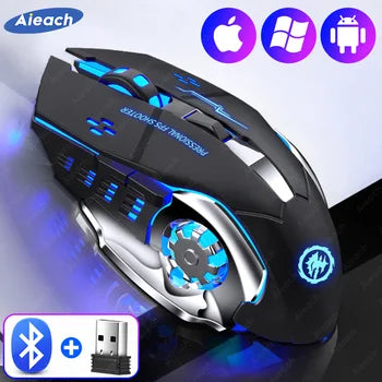 Rechargeable Wireless Mouse Gaming